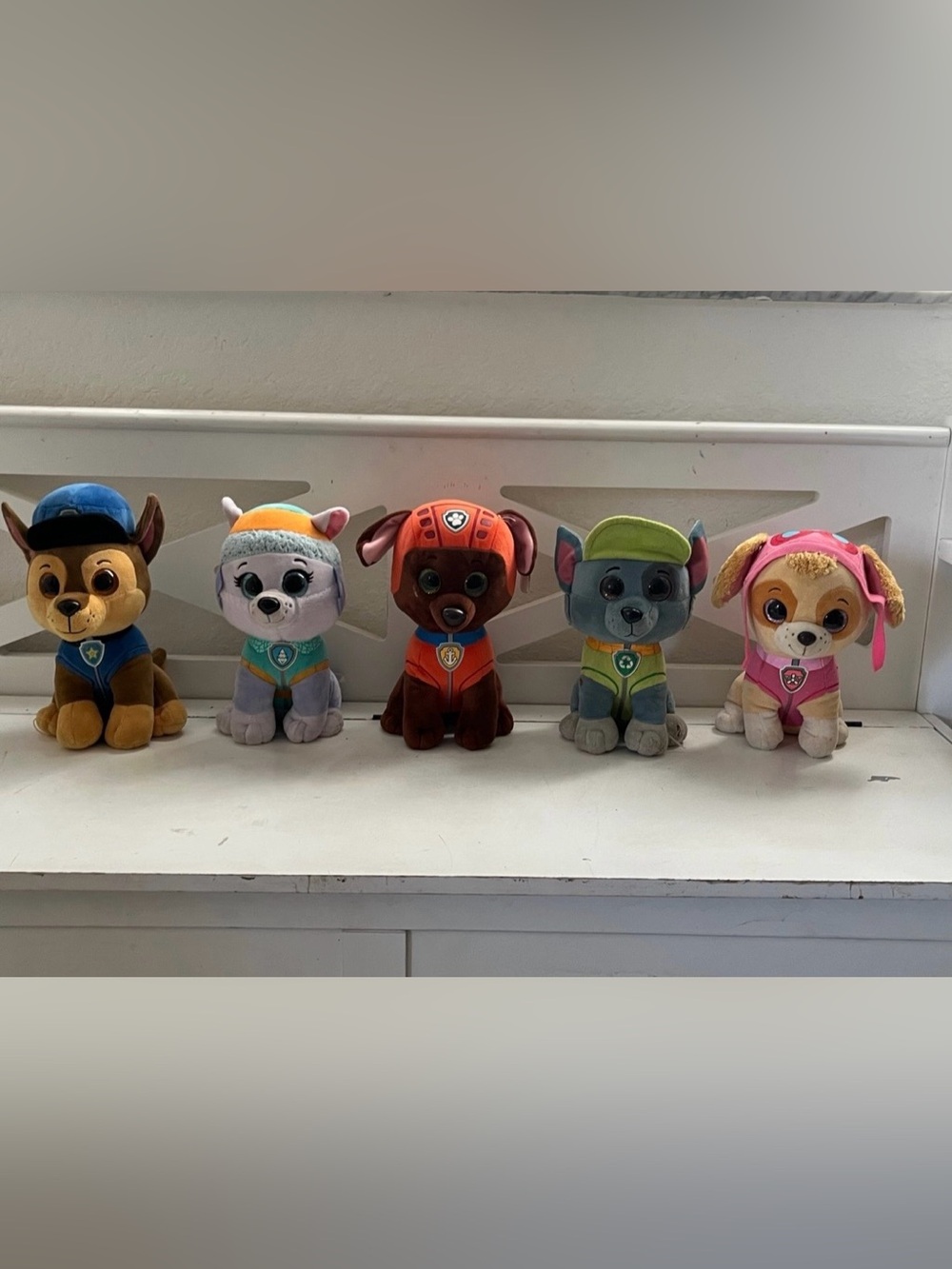 paw patrol beanie boos medium. These are the bigger sized ones.  Last picture is